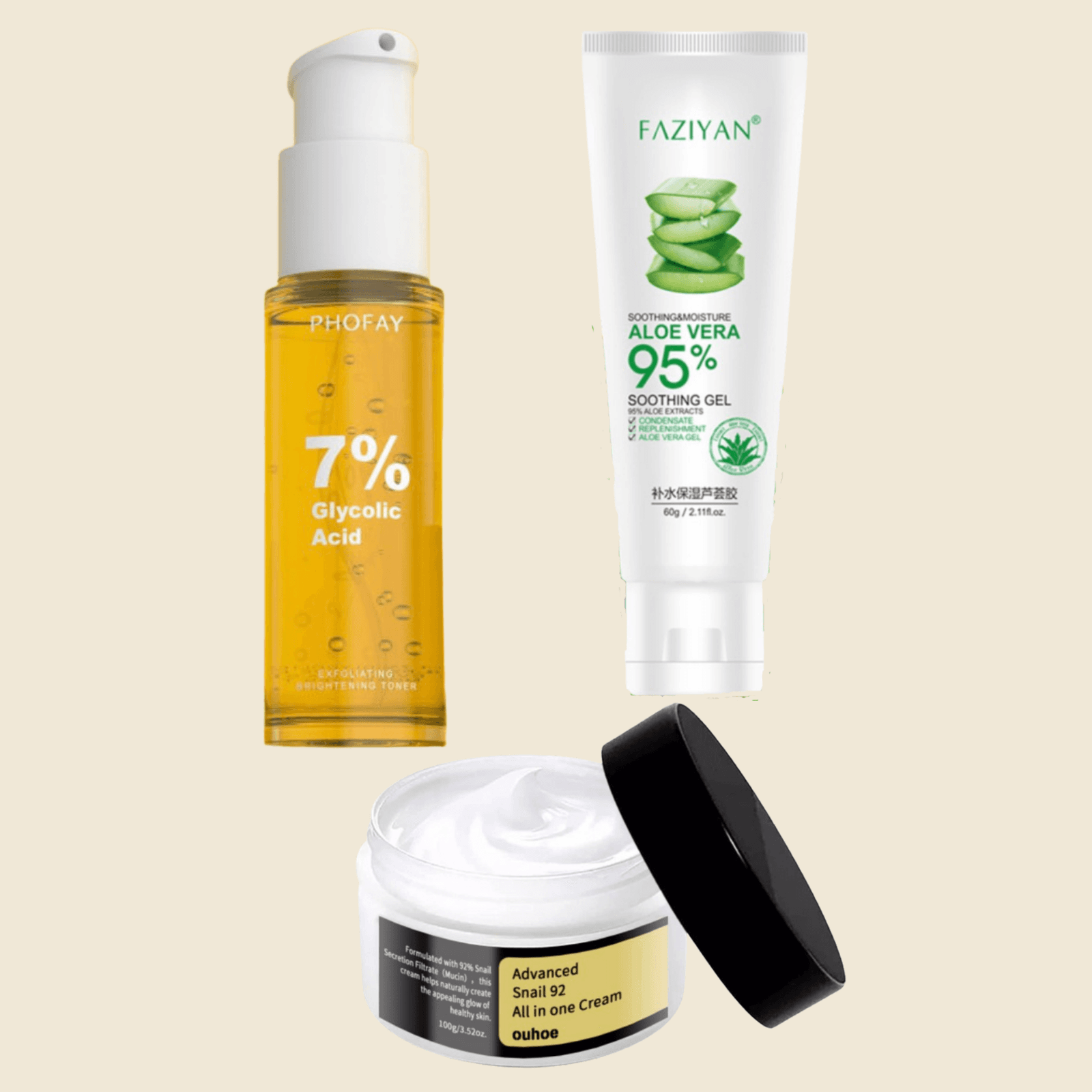 Glow Face Routine — 3-Piece Set